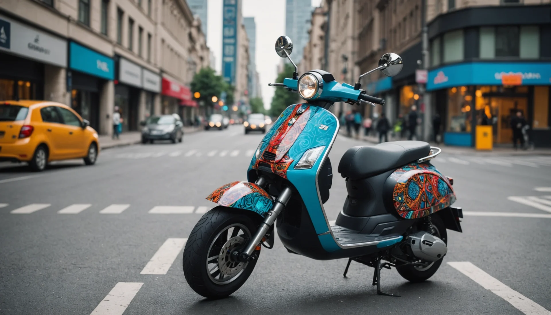covering scooter
